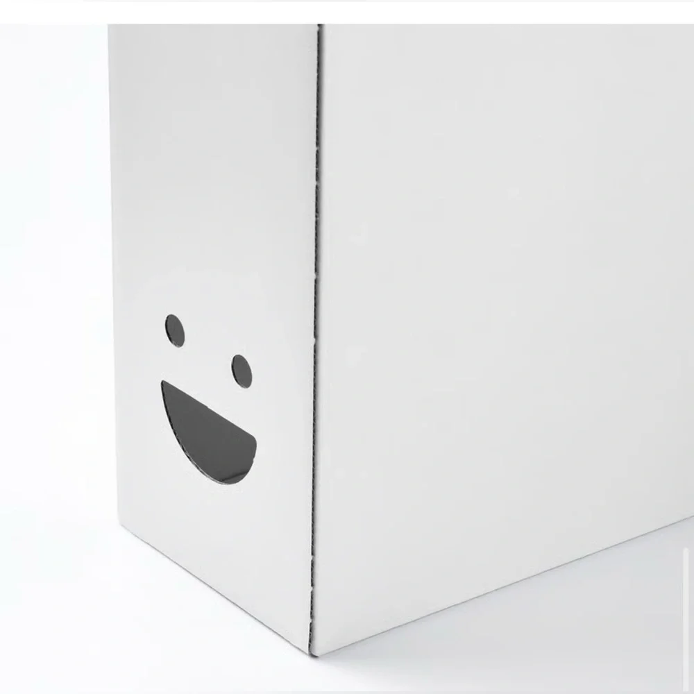 White IKEA Magazine File Holder